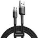 Кабель Baseus Cafule Cable USB for Micro 2.4A 1 м Gray/Black (CAMKLF-BG1) 00000000087 фото 4