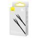 PD кабель Baseus Glimmer Series Fast Charging Data Cable Type-C to Type-C 100W 1m Black CADH000701 00000001027 фото 5