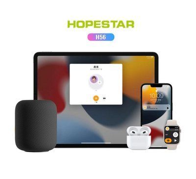 Портативна Bluetooth колонка Hopestar H56 Blue 00000000066 фото