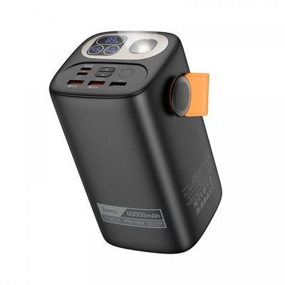 Зовнішній акумулятор (павербанк) Hoco DB160 Astrum 60000mAh Black 00000000012 фото