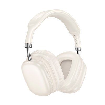 Навушники накладні HOCO W52 Wonderful BT headphones Milky white 00000000461 фото