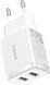 МЗП Baseus Compact Charger 2U 10.5W EU White CCXJ010202 00000000713 фото 5