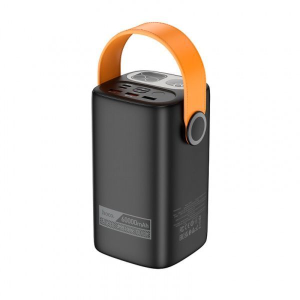 Зовнішній акумулятор (павербанк) Hoco DB160 Astrum 60000mAh Black 00000000012 фото