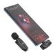 Мікрофон петличка (бездротовий) Hoco L15 Type-C Crystal lavalier wireless digital microphone Black 00000006684 фото 5