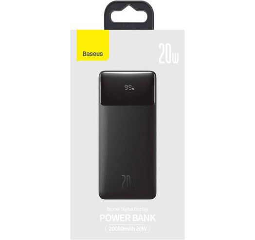 Power Bank Baseus Bipow 20000mAh 20W Black (PPBD050501) 00000001851 фото