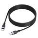 PD Кабель HOCO X109 Energy 60W silicone charging data cable Type-C to Type-C 60W/2m Black 00000001033 фото 5