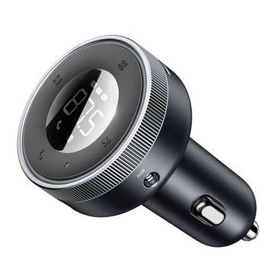 Автомобільний FM-модулятор Bluetooth (трансмітер) Baseus MP3 Charger Black (CCLH-01) 00000000603 фото