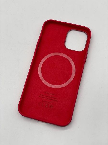 Силіконовий Чохол Original Silicone Case+MagSafe+SplashScreen для iPhone 13 Pro (7, Red) 00000005086 фото