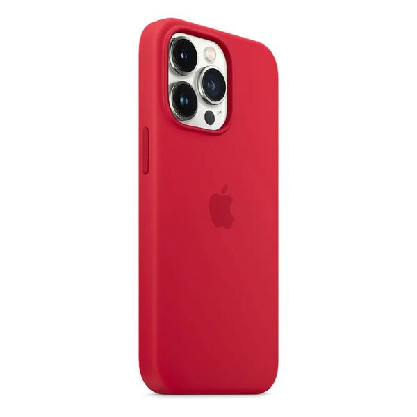 Силіконовий Чохол Original Silicone Case+MagSafe+SplashScreen для iPhone 13 Pro (7, Red) 00000005086 фото