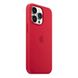 Силіконовий Чохол Original Silicone Case+MagSafe+SplashScreen для iPhone 13 Pro (7, Red) 00000005086 фото 1