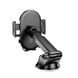 Автотримач Hoco H54 Brusco ultra-thin push-type car holder Чорний 00000000880 фото 6