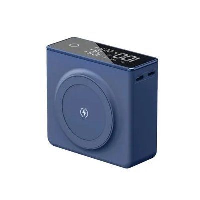 Зовнішній акумулятор (повербанк) Q7 MagSafe 22,5W 20 000 mAh Dark blue 00000000227 фото