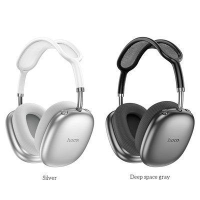 Навушники накладні HOCO W55 Plus Happiness ANC noise reduction BT headphones Deep space gray 00000000469 фото