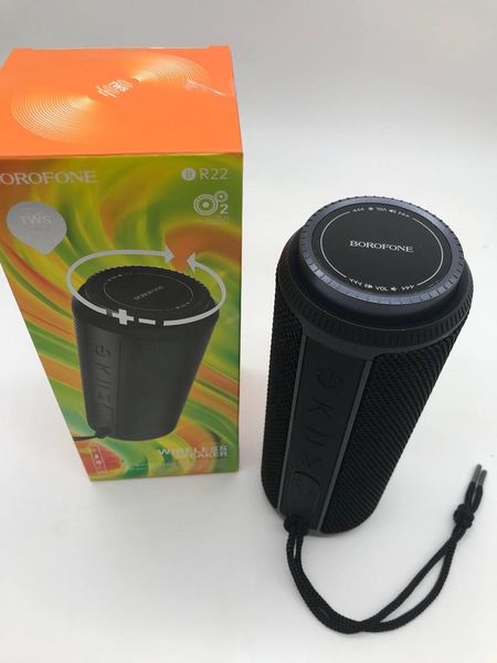 Бездротова портативна колонка Bluetooth Borofone BR22 Black 00000001672 фото