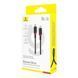 PD кабель Baseus Dura Series Type-C to Type-C 100W 2m Black-red P10377803U01-03 00000000987 фото 4