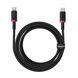 PD кабель Baseus Dura Series Type-C to Type-C 100W 2m Black-red P10377803U01-03 00000000987 фото 1
