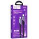 PD Кабель HOCO U119 Machine 60W charging data cable Type-C to Type-C 1,2m Black 00000000965 фото 3