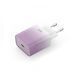 МЗП XO CE18 (EU) PD30W USB-C fast charging charger Фіолетовий 00000000370 фото 5