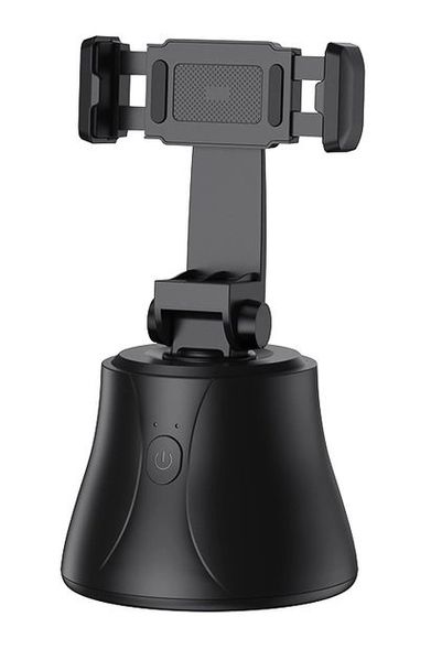 Штатив-тримач настільний для смартфона Baseus 360°AI Following Shot Tripod Head (SUYT-B01) Black 00000001847 фото