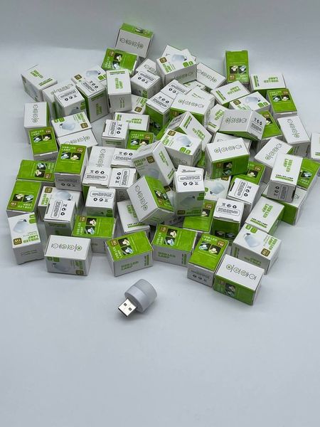 Міні-портативна світлодіодна лампа, нічник, ліхтар USB LED 1W 00000008877 фото