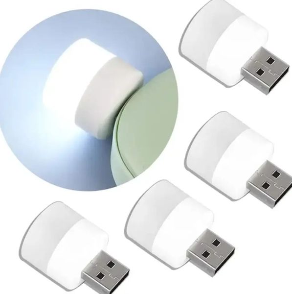 Міні-портативна світлодіодна лампа, нічник, ліхтар USB LED 1W 00000008877 фото