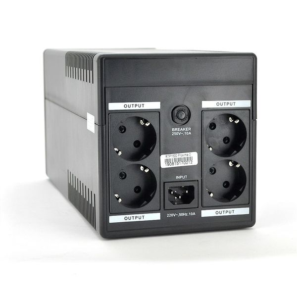 ДБЖ Ritar RTP1200 (720W) Proxima-L, LED, AVR, 3st, 4xSCHUKO socket, 2x12V7Ah, plastik Case ( 340 x 140 x 160 ) Q2 00000009588 фото