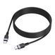 PD Кабель HOCO X109 Energy 60W silicone charging data cable Type-C to Type-C 60W/2m Black 00000000986 фото 1