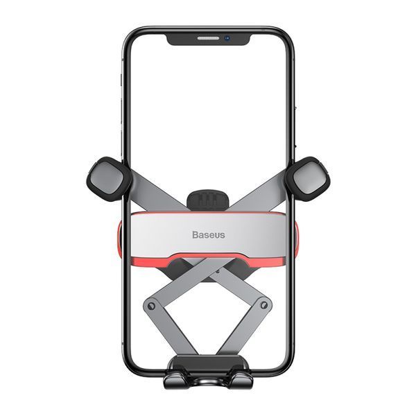 Автотримач Baseus Mr Hui Gravity Car Mount Silver SUYL-HU0S 00000000832 фото